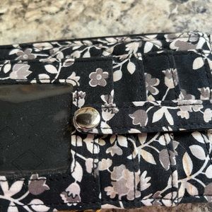 Vera Bradley quilted slim wallet